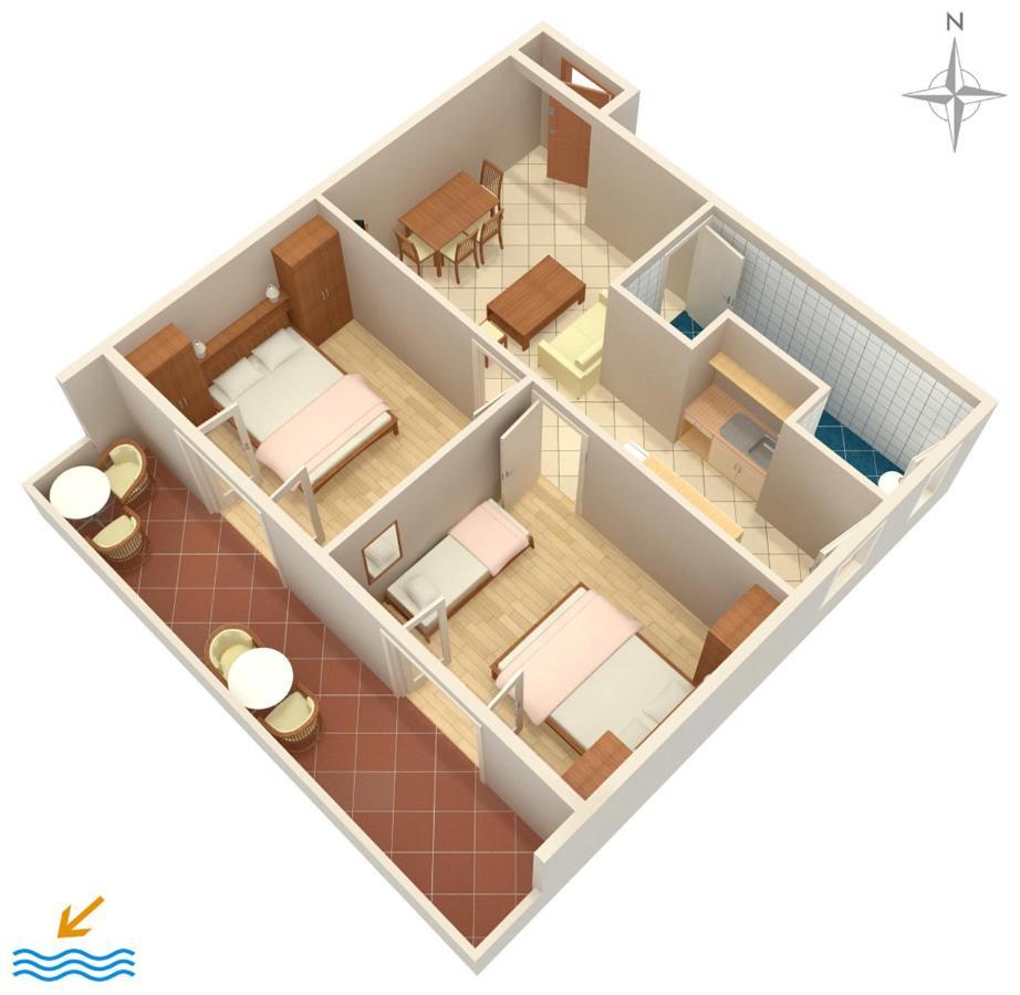 Apartments And Rooms By The Sea Palit, Rab - 5044 Ngoại thất bức ảnh